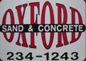 OXFORD SAND & CONCRETE