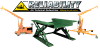 Left-to-Right: Reversible Boom Crane, Zero-Low Lift, Super-Master